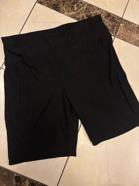 No Boundaries Black Women's Bike Shorts